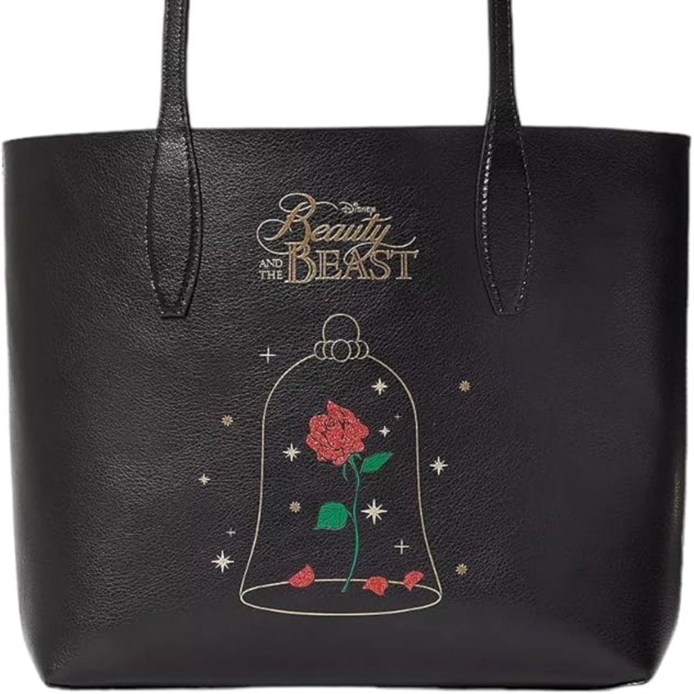 Kate Spade Black Beauty and the Beast Tote Bag NWOT